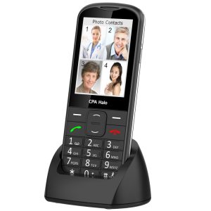 CPA Halo 28 Senior s nabíjecím stojánkem USB-C černý