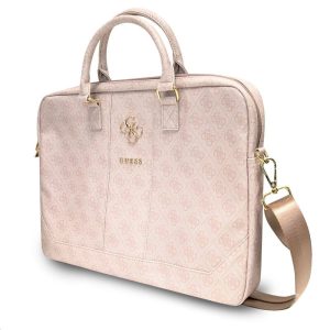 Pouzdro Guess PU 4G Metal Logo Computer Bag 15/16″ Pink