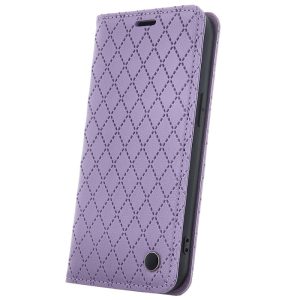 Pouzdro Flip Caro Book Xiaomi Redmi Note 12 4G fialové