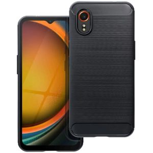 Pouzdro silikon Samsung G556 Galaxy Xcover 7 Forcell Carbon s výztuhou černé