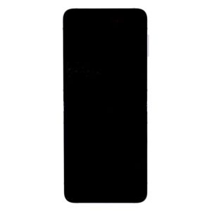LCD display Samsung F711B Galaxy Z Flip 3 5G + dotyk + přední kryt No Camera Service Pack Lavender