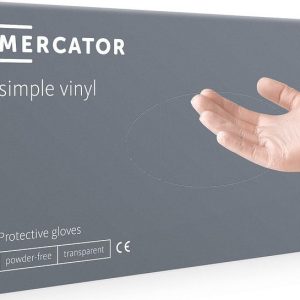 Mercator Medical simple vinyl Powder free 100 ks Velikost: S