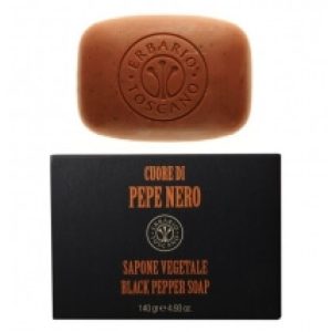 Erbario Toscano Černý pepř mýdlo 140g