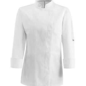 Dámský kuchařky rondon EGOchef cool vent bílý – dlouhý rukáv L