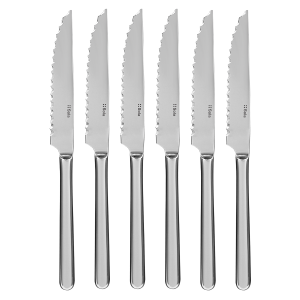 Steak nože v stříbrném magnetickém boxu 6 ks – Como