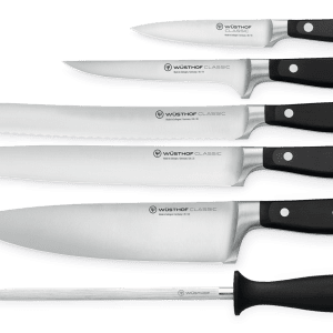 Sada univerzálních nožů 5 ks Wüsthof CLASSIC + ocílka 9751
