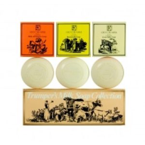 Geo F. Trumper Milk Soap Collection, mýdla 3x75g