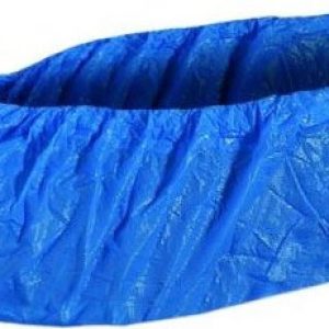 Jednorázové návleky na obuv CPE Mercator Medical, 100 ks, modré