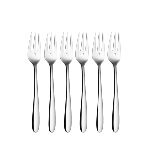 Vidlička na moučník se srdíčkem 6 ks sada – Love Cutlery