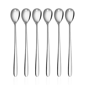 Latte lžičky se srdíčkem 6 ks sada – Love Cutlery