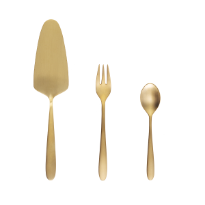 Koláčový set 13 ks – Alpha PVD zlatý