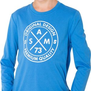 SAM 73 Chlapecké triko SASHA Modrá 104