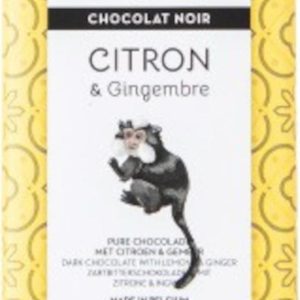 Dolfin Hořká čokoláda s citronem a zázvorem 30 g