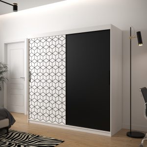 Abika Šatní skříň PLASTER  200/200/62 barevné provedení