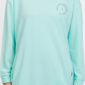 SAM 73 Dámská prodloužená mikina LOLA Zelená 2XL