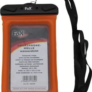 Pouzdro vodotěsné na mobil oranžové