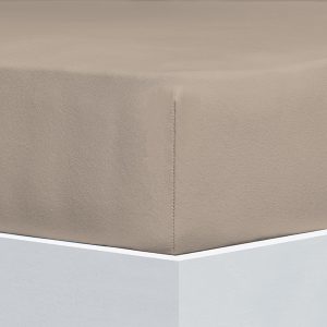 Florella Prostěradlo Organic Cotton Jersey Taupe Zvolte jeden rozměr prostěradla: 140-160×200 cm