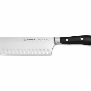 Japonský nůž Nakiri CLASSIC IKON 17 cm s výbrusem