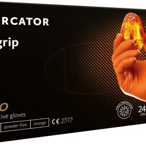 Mercator Medical gogrip jednorázové nitrilové orange 50 ks Rozměr: XXL