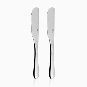 Nůž na máslo s dutou rukojetí 2 ks set – Alpha Organic