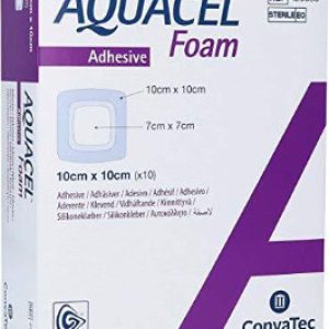 Convatec Aquacel Foam Adhezivní pěnové krytí – PATA, 5 ks Rozměr: 19,8×14 cm