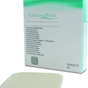 Granuflex Extra TENKÝ 10 x 10 cm, HYDROKOLOIDNÍ KRYTÍ, 5 ks Rozměr: 20x20cm
