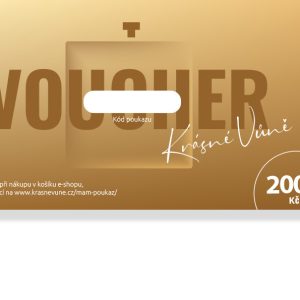Dárkový poukaz – 2000 Kč (PDF) Dárkový poukaz