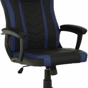 Tempo Kondela Herní židle Agena, černá/modrá