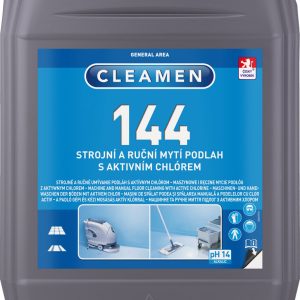 CLEAMEN 144 strojní podlahy s aktivním chlórem 5 l