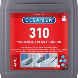 Cleamen 310 gelový čistič na WC a keramiku 750 ml Varianta: CLEAMEN 310 vysoce kyselý na WC a keramiku 5 l
