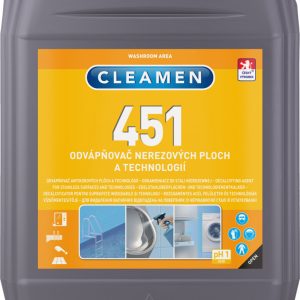 Cleamen 451 odvápňovač ploch 1 l Varianta: CLEAMEN 451 odvápňovač nerezových ploch a technologií 6 kg