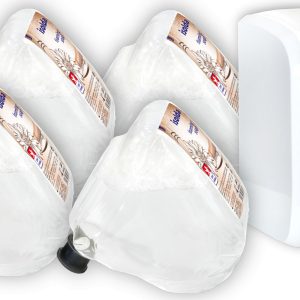 ISOLDA Pěnové mýdlo bílé Varianta: ISOLDA Pěnové mýdlo bílé – sada TEAM, 4 x 650 ml + dávkovač