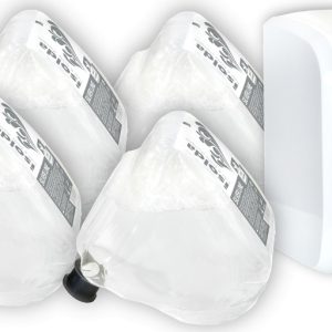 ISOLDA Silver Line Hair and Body Shampoo Varianta: ISOLDA tekuté mýdlo SILVER – sada TEAM, 4 x 650 g + dávkovač