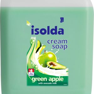 Isolda krémové tekuté mýdlo Zelené jablko s avokádovým mlékem 500 ml Varianta: ISOLDA zelené jablko, krémové mýdlo 5L