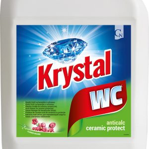 Krystal WC cleaner zelený, čistič toalet, 750 ml Varianta: KRYSTAL WC kyselý na keramiku s ochranou, zelený 5L