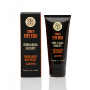 Erbario Toscano Černý pepř krém na holení 100 ml