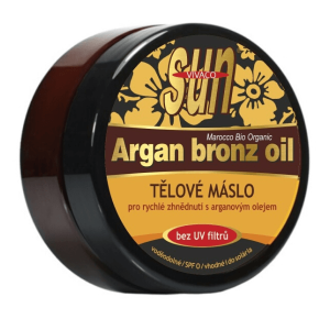 Sun Vital Bronz opalovací máslo máslo bez UV filtru pro rychlé zhnědnutí VIVACO 200 ml