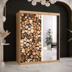 Abika  skříň DREWNO 2  150/200/62 barevné provedení