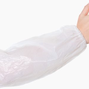 Návleky na paže PE clip, 40 x 20 cm, 100 ks Barva: Bílá