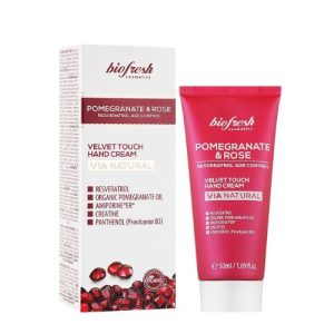 Krém na ruce proti stárnutí Velvet touch Pomegranate & Rose 50ml