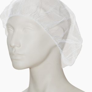 Čepice z nylonové síťoviny, 100 ks, bílá Rozměr: XL