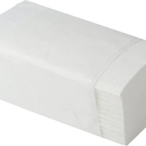 Papírové ručníky ZZ, 200 x 250 mm, 150 ks, 2 vrs., bílé