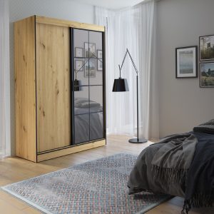 Jurek Meble  Šatní skříň OSLO II Jurek 150/216/65 barevné provedení