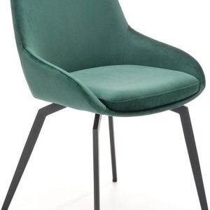 Halmar Jídelní židle K479, tmavě zelená