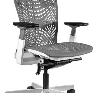 UNIQUE Ergonomická kancelářská židle Reya, šedá/