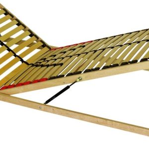 Vyklápěcí polohovací rošt Double NV, čelní výklop,  90×200, 28 lamel