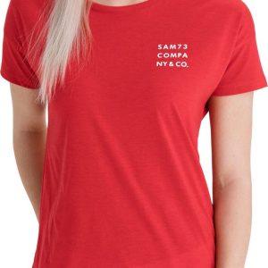 SAM 73 Dámské triko SIAN Červená L