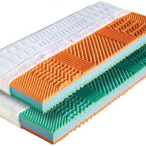 Matrace MALAGA 100×210 1+1 Zdarma, studená BIO + líná pěna