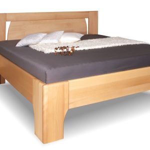 Manželská postel z masivu OLYMPIA 1, masiv buk