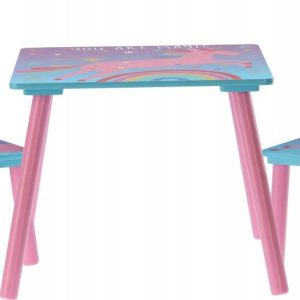 Chomik Dětský set stolku a židliček Unicorn